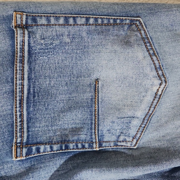 KDNK Ripped Skinny Ankle Zipper Jeans Unisex Sz 32 - Picture 15 of 17